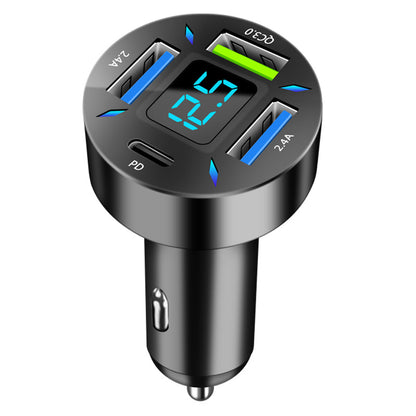 Four-Port Car Charger 4USB Car Charger