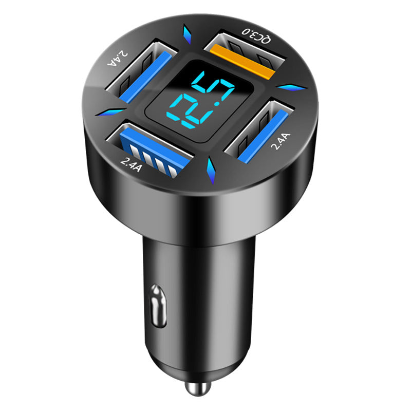 Four-Port Car Charger 4USB Car Charger