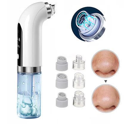 Blackhead Removal Pore Vacuum Face Cleaner Electric Pimple Black Head Remover USB Rechargeable Water Cycle Facial Cleaning Tools