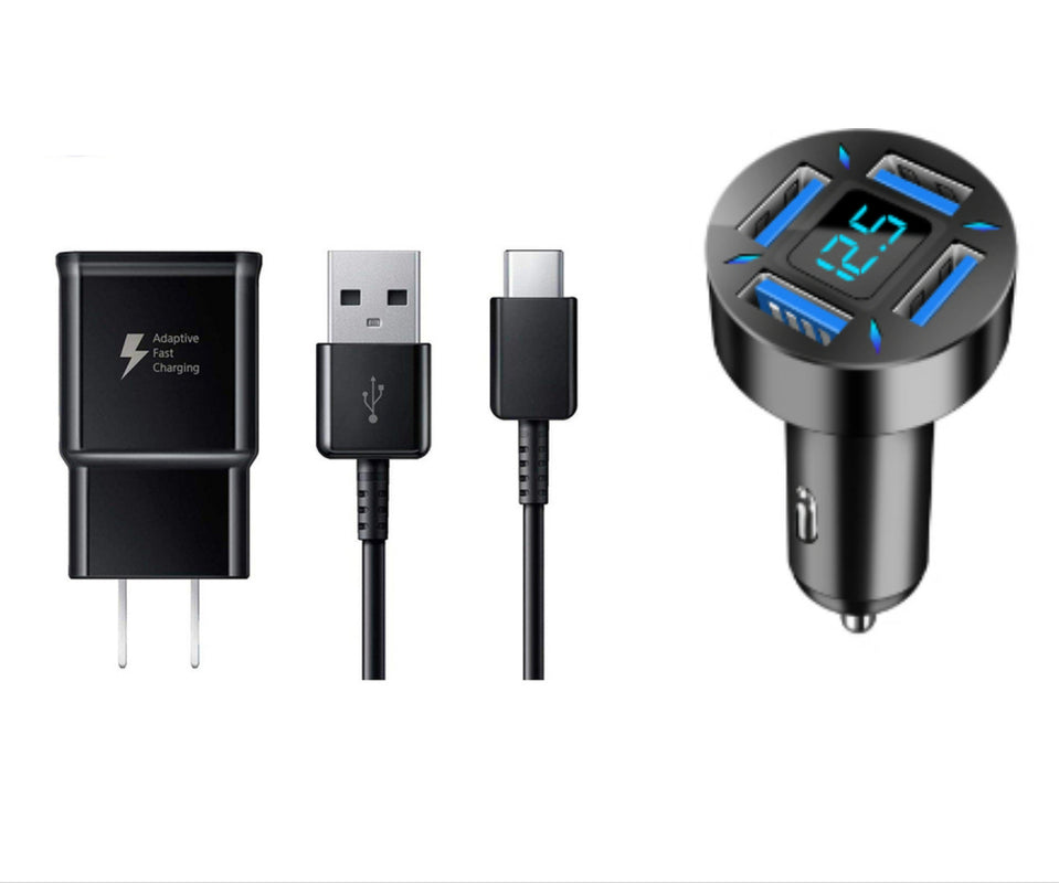 Four-Port Car Charger 4USB Car Charger