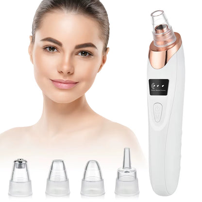 Blackhead Remover Vacuum Acne Pimple Black Spot Suction Electric Facial Pore Cleaner Skincare Exfoliating Beauty Instrument