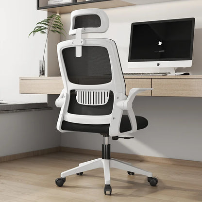 Computer Office Chair Ergonomic Dormitory Learning Arm Chair Rotatable Desk Wholesale Conference Chair Office Furniture