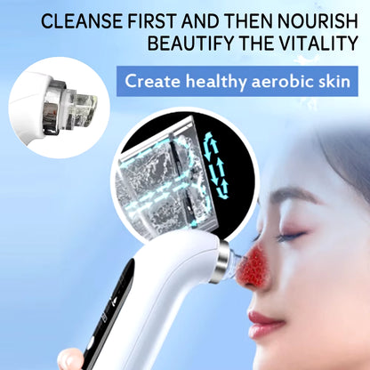 Blackhead Removal Pore Vacuum Face Cleaner Electric Pimple Black Head Remover USB Rechargeable Water Cycle Facial Cleaning Tools