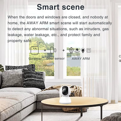 Zigbee Door Window Sensor Ewelink APP Smart Home Security Protection Door Open Closed Detector for Alexa Google Yandex Alice