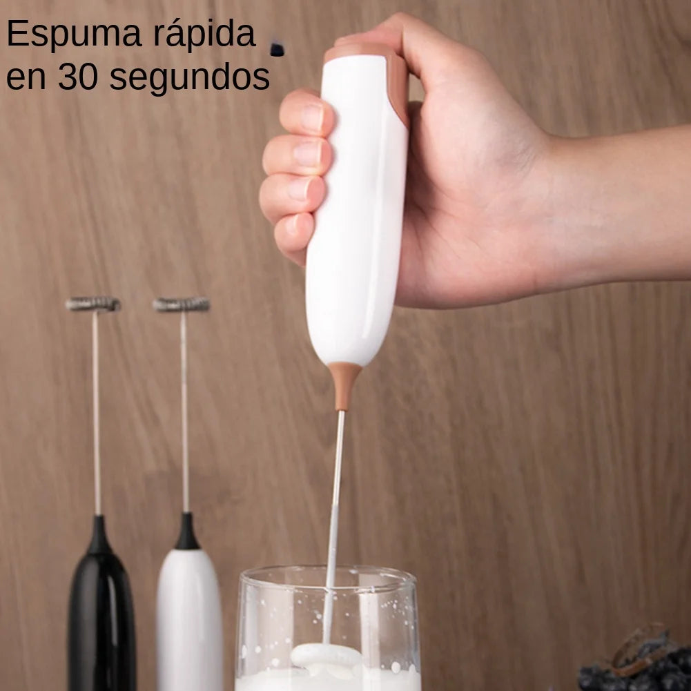 Electric Milk Frother Kitchen Drink Foamer Whisk Mixer Stirrer Coffee Cappuccino Creamer Whisk Frothy Blend Whisker Egg Beater