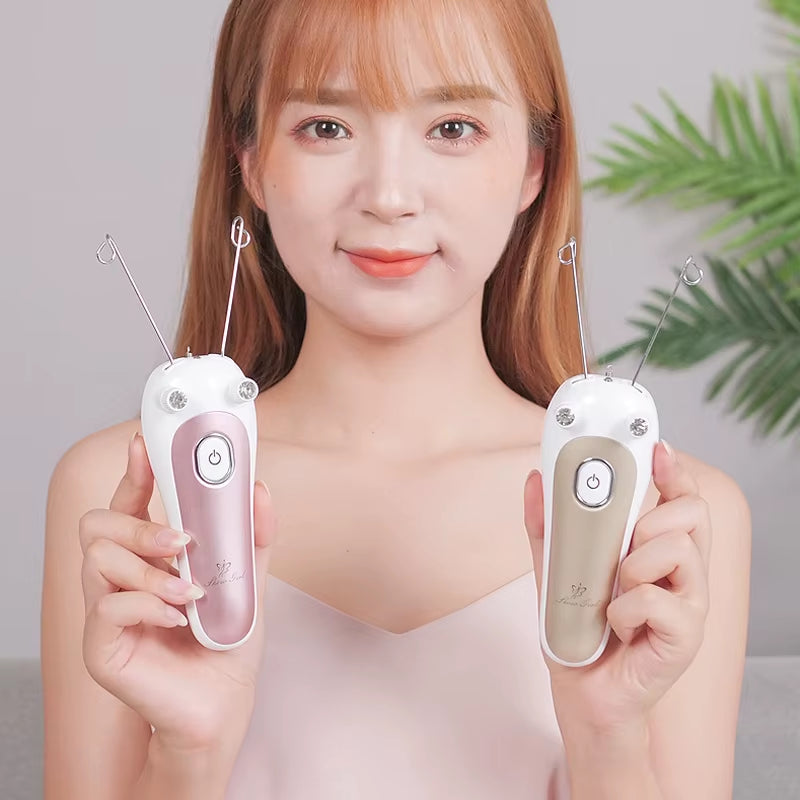 Electric Epilator for Facial Hair Removal Epilator Women Hair Remover Face Defeatherer for Cheeks Eyebrow DIY Makeup Beauty Tool